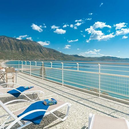 Ferienwohnung Seafront Penthouse Leo Kalamata Exterior foto