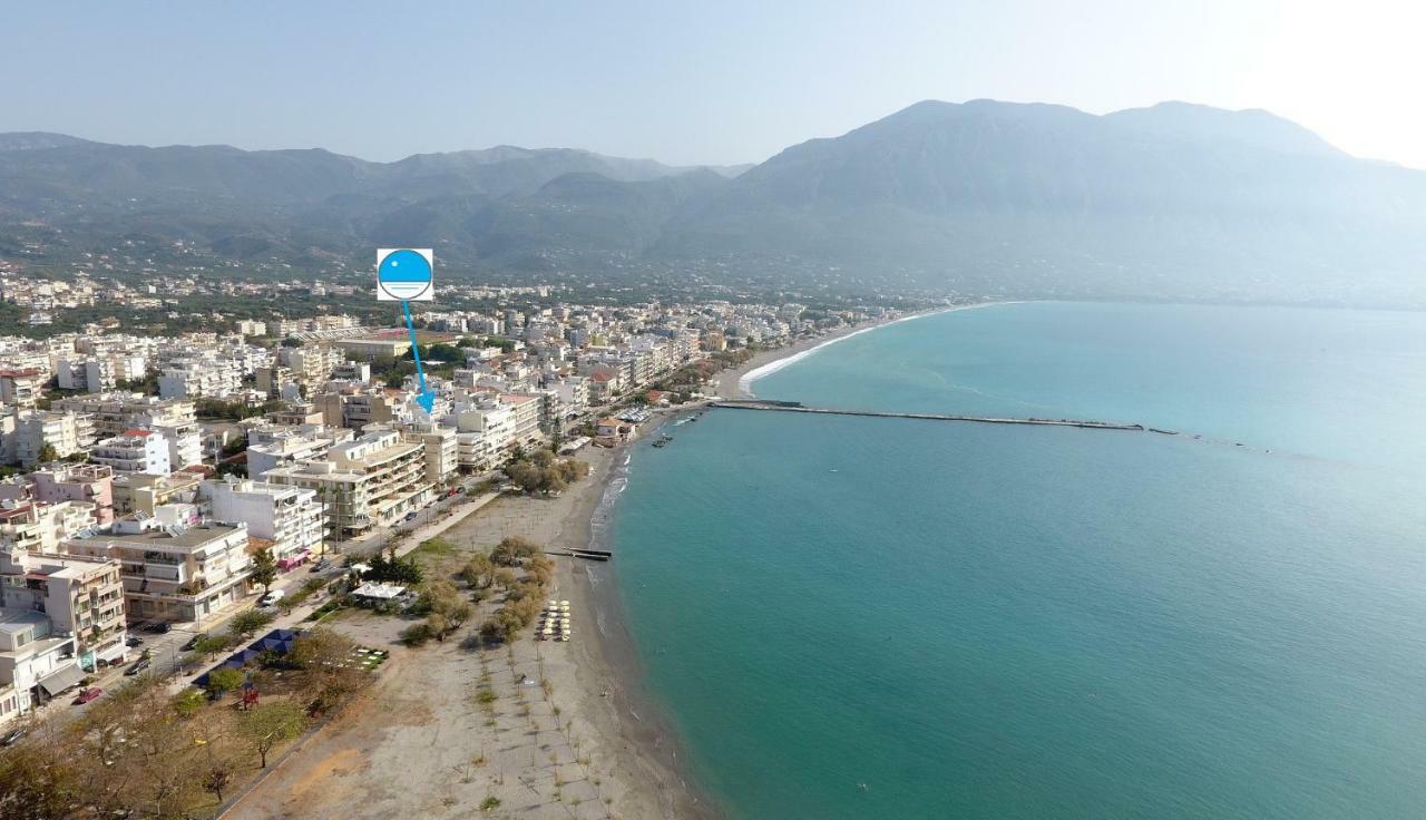 Ferienwohnung Seafront Penthouse Leo Kalamata Exterior foto
