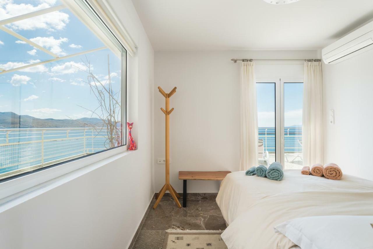 Ferienwohnung Seafront Penthouse Leo Kalamata Exterior foto