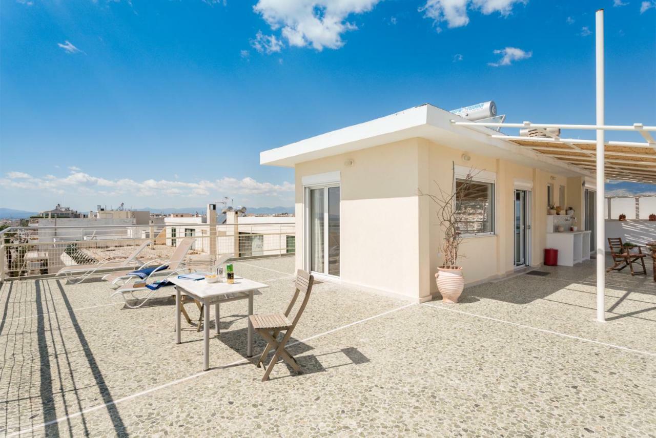 Ferienwohnung Seafront Penthouse Leo Kalamata Exterior foto